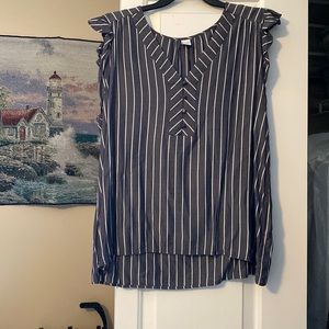 Old Navy Ruffle Sleeve Tank Top